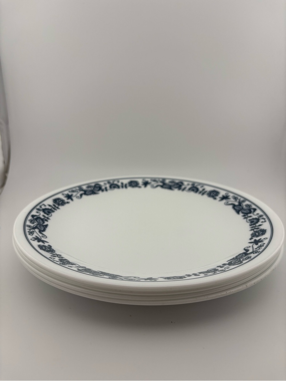 Corelle Old Town Blue/Blue Onion Lunch Plates 9” - Set of 4